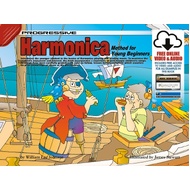 Progressive Harmonica for Young Beginners Book/Online Video & Audio