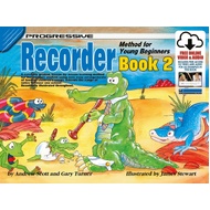 Progressive Recorder Book 2 for Young Beginners Book/Online Video & Audio