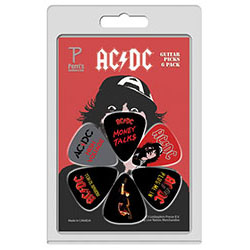 Perris "AC/DC" Variety 2 Licensed Guitar Picks (6-Pack)