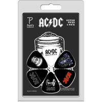Perris "AC/DC" Variety 3 Licensed Guitar Picks (6-Pack)