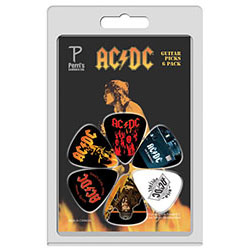 Perris "AC/DC" Variety 4 Licensed Guitar Picks (6-Pack)