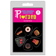 Perris "Kids Wanna Have Fun, I Love Food Collection" Selena Perris Guitar Picks (6-Pack)