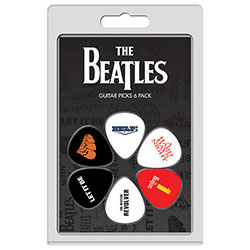 Perris "The Beatles" Variety 2 Licensed Guitar Picks (6-Pack)