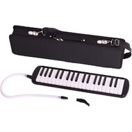 Maxtone 37-Key Melodica in Black with Carrying Case