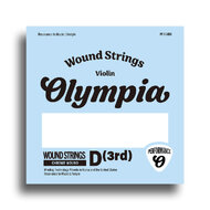 Olympia Performance Series D-3RD Wound Violin Single String (4/4)