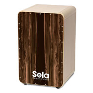 Sela "CaSela" Professional Snare Cajon in Dark Nut Finish