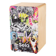 Sela "Art Series" Professional Cajon in Urban Design