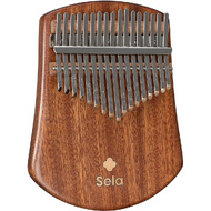 Sela 17-Key Solid Sapele Kalimba Sound Effect in Natural