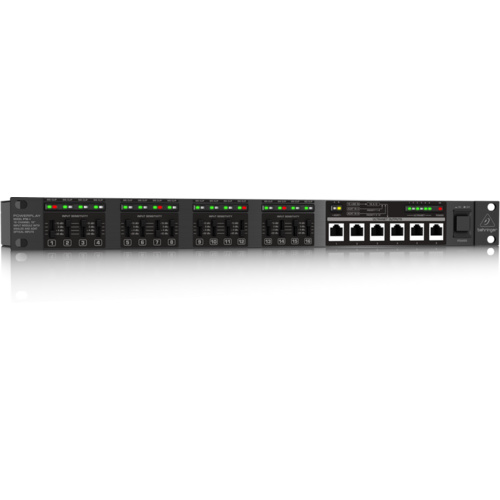 Behringer Powerplay P16-I 16-Channel, 19'' Input Module with Analog & ADAT* Optical Inputs