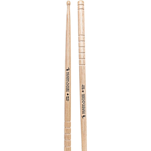 Headhunters Hickory Grooves Mini-Bop Drum Sticks with Wood Tip (1-Pair)