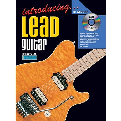 Introducing Lead Guitar Book/CD