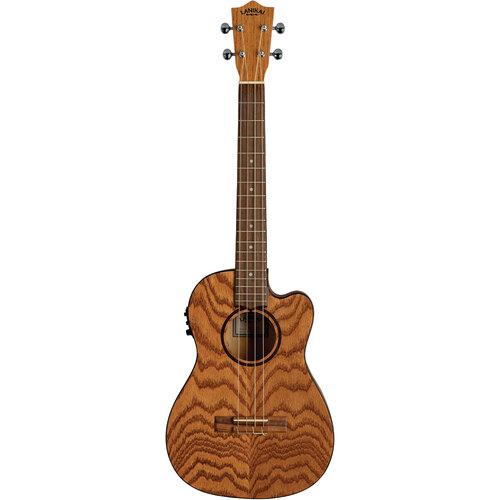 Lanikai Oak Series Baritone AC/EL Ukulele in Natural Satin Finish