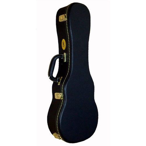 MBT Wooden Baritone Ukulele Case in Black