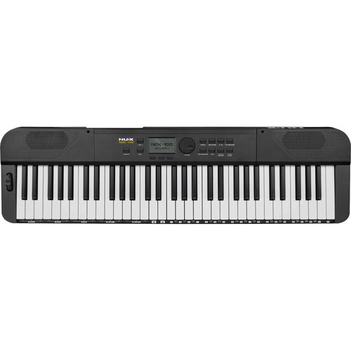 NU-X NEK-100 Portable 61-Note Keyboard in Black
