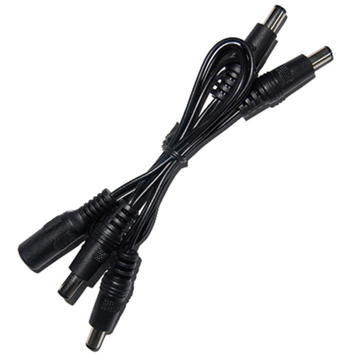 NU-X Power to 4-Pedals Daisy Chain Cable with Straight Plugs