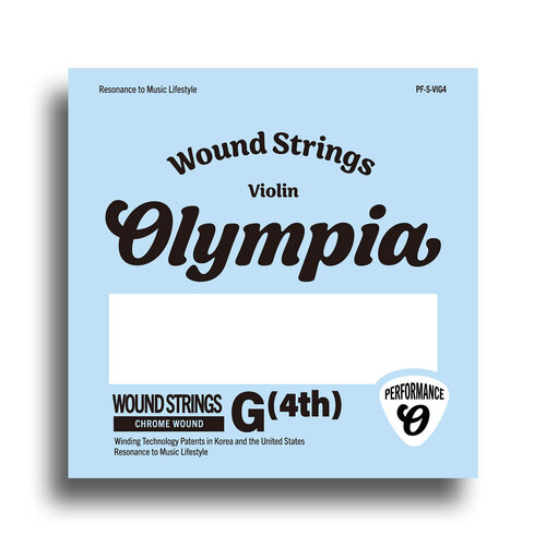 Olympia Performance Series G-4TH Wound Violin Single String (4/4)