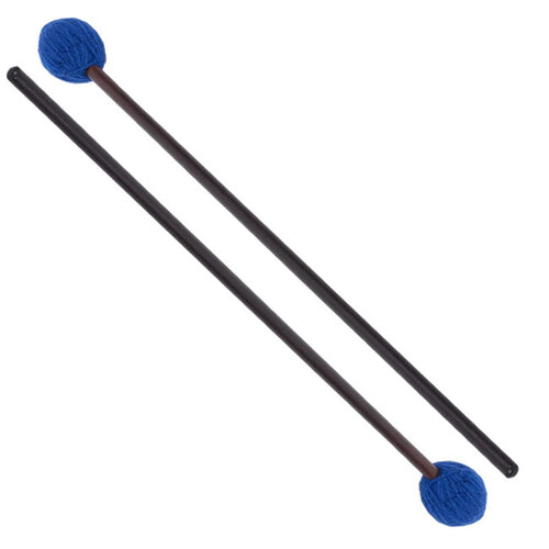 Percussion Plus Soft Round Marimba Mallets (33mm Head/406mm Length)