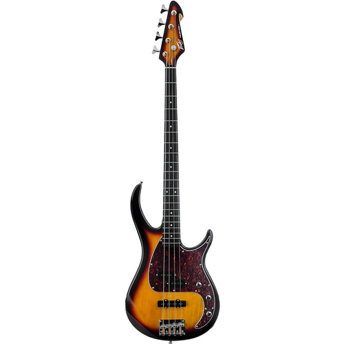 Peavey Milestone Series 4 String Bass Guitar in Vintage Burst