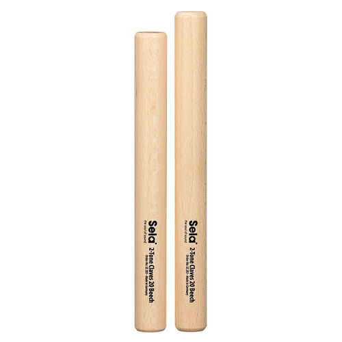 Sela 2-Tone Claves 20 in Beech