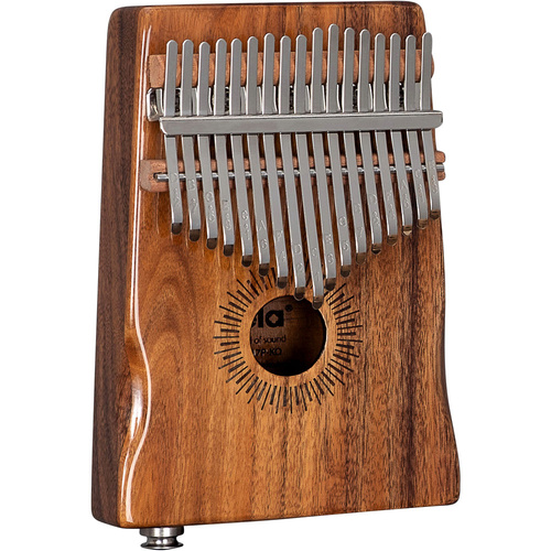 Sela 17-Key Hollow Koa Kalimba Sound Effect in Natural with Pickup