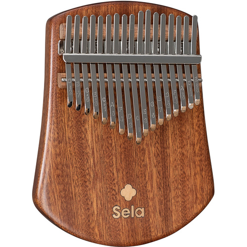 Sela 17-Key Solid Sapele Kalimba Sound Effect in Natural