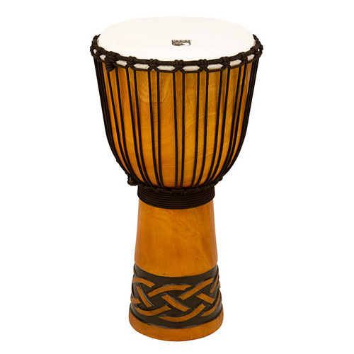 Toca Origins Series Wooden Djembe 12" Synthetic Head in Celtic Knot